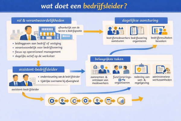 Wat doet een bedrijfsleider